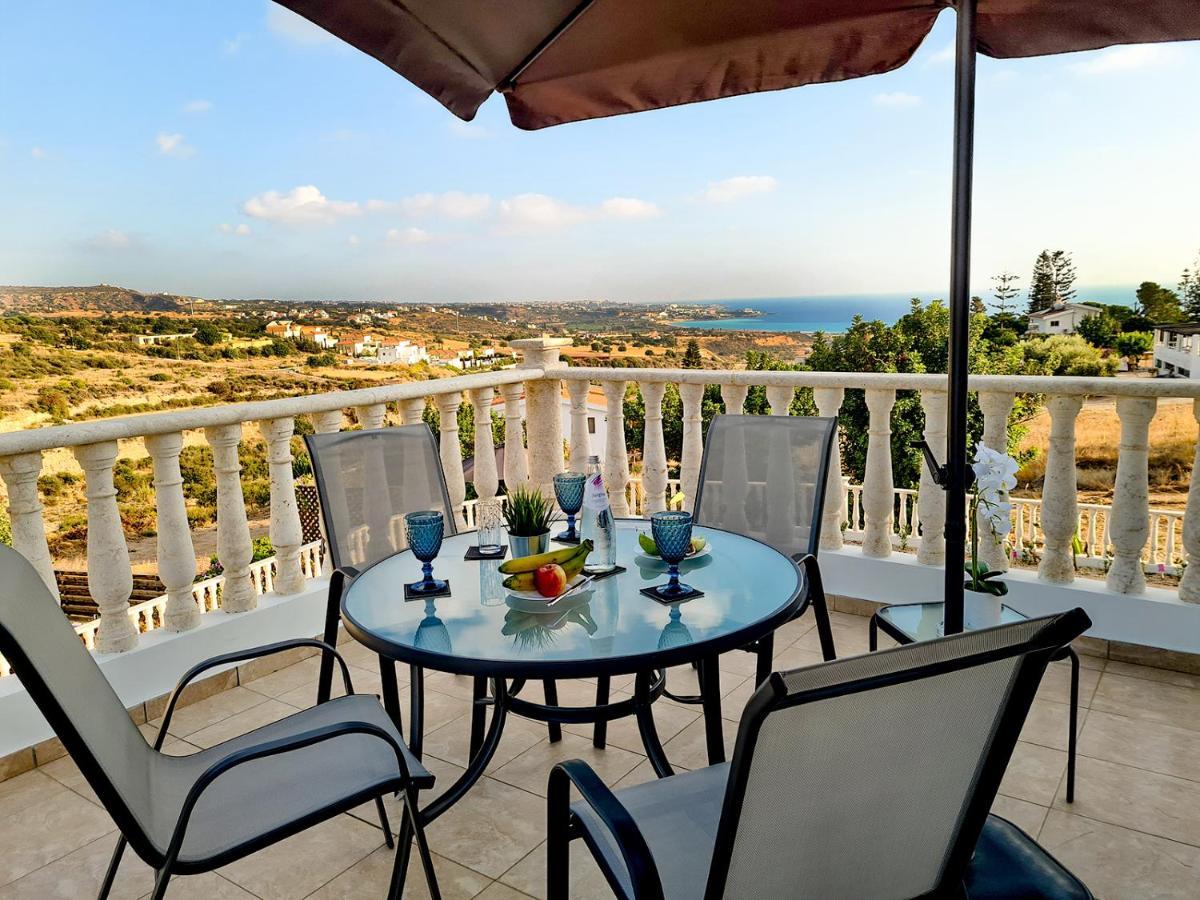 Katya-Sofia Villa - Tranquility With Sea View Pegeia Exterior foto