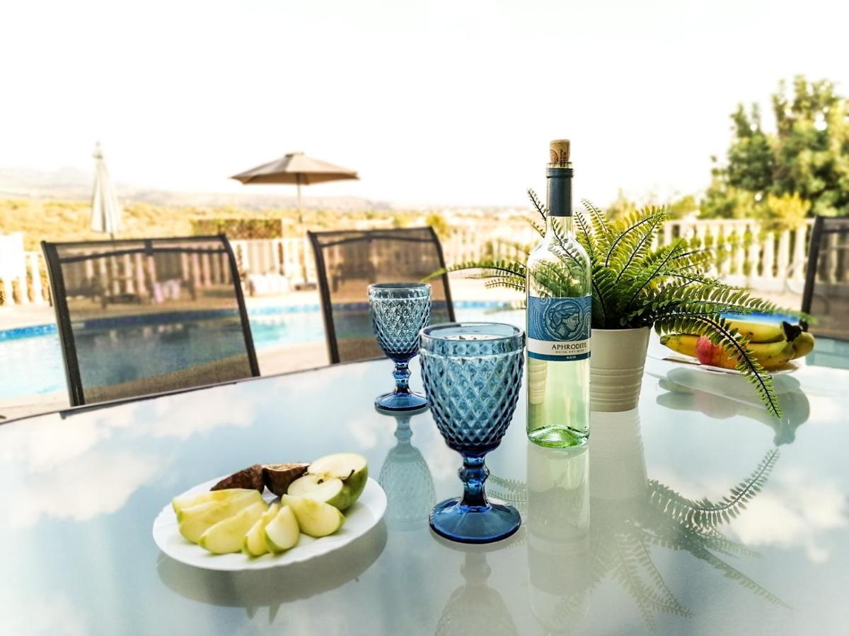 Katya-Sofia Villa - Tranquility With Sea View Pegeia Exterior foto