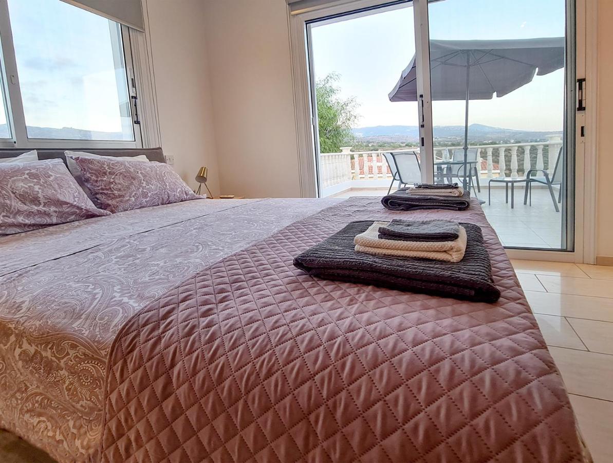 Katya-Sofia Villa - Tranquility With Sea View Pegeia Exterior foto